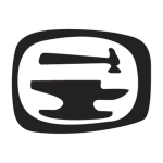 Metal Arts Guild SF logo with hammer and anvil